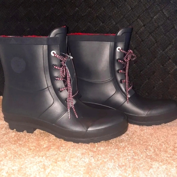 Tommy Hilfiger mens rain boots size 10 - Picture 1 of 5